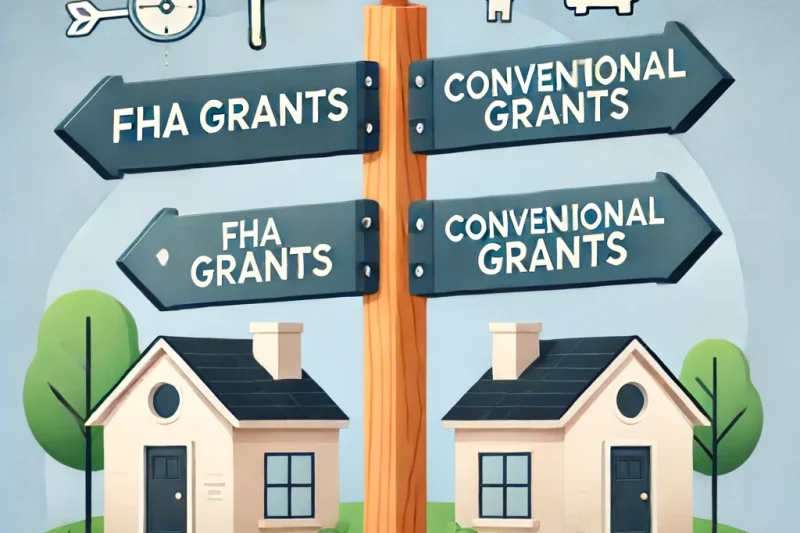 FHA GRANTS VS CONVENTIONAL GRANTS